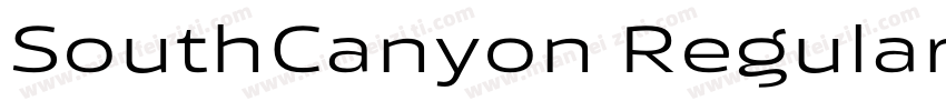 SouthCanyon Regular字体转换